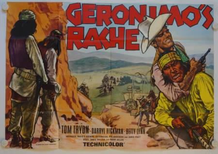 Disneyland presents Texas John Slaughter: Geronimos Revenge original release german doublepanel movie poster